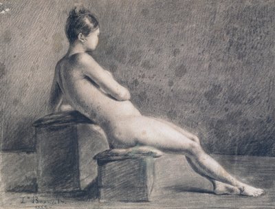 Profildeki Model, c1853-1922 by Leon Joseph Florentin Bonnat