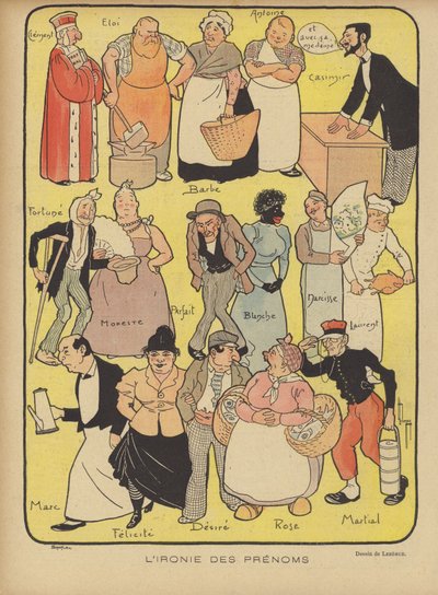 Le Rire için İllüstrasyon by Leon Lebegue