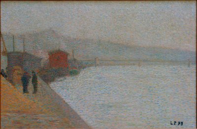 Saône kıyıları by Leon Pourtau