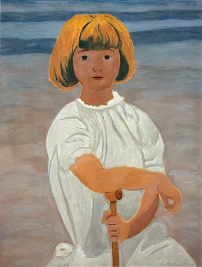 Sahilde Kız by Leon Spilliaert