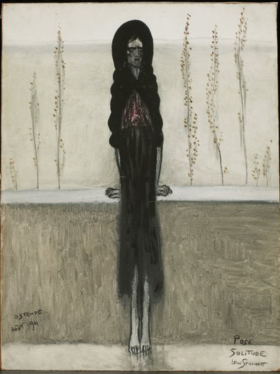 poz, yalnızlık by Leon Spilliaert