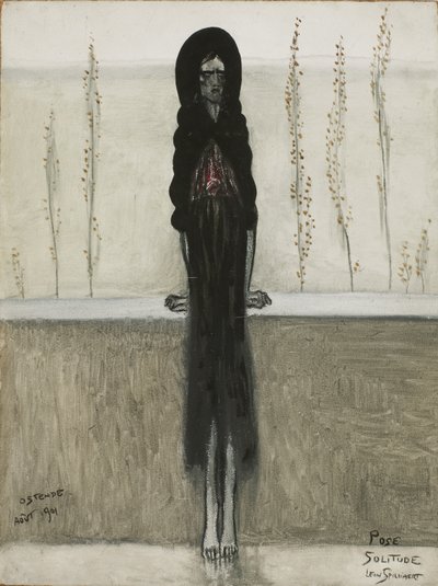 poz, yalnızlık by Leon Spilliaert