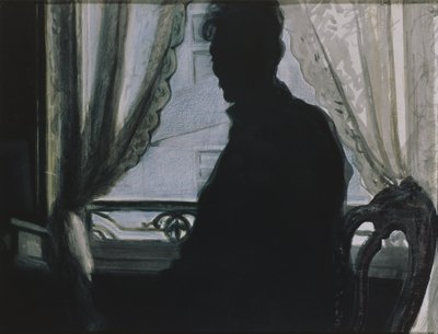 Sanatçının Silüeti by Leon Spilliaert