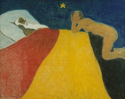 II. Leopold'un Ölümü; La Mort de Leopold II by Leon Spilliaert