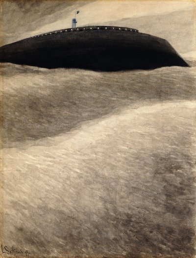 Oostende Deniz Feneri; Le Phare d'Ostende - Ostend Du Deniz Feneri by Leon Spilliaert