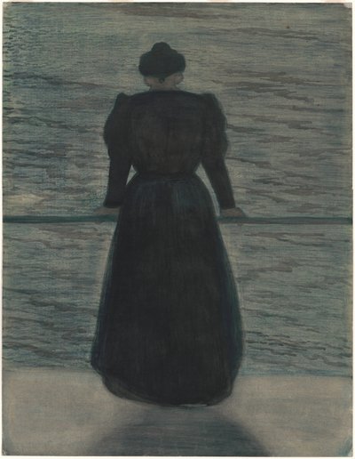 Deniz Kıyısındaki Kadın by Leon Spilliaert