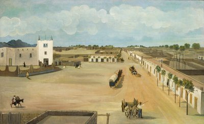 Eski Mesilla Plaza by Leon Trousset