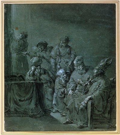 İncil Konusu, 17. yüzyıl. by Leonard Bramer