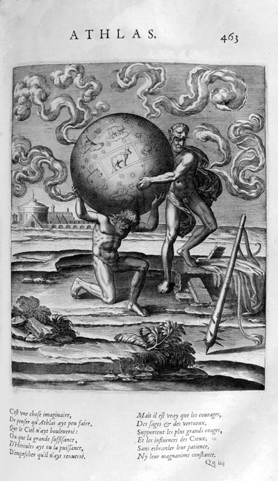 Atlas, 1615 by Leonard Gaultier