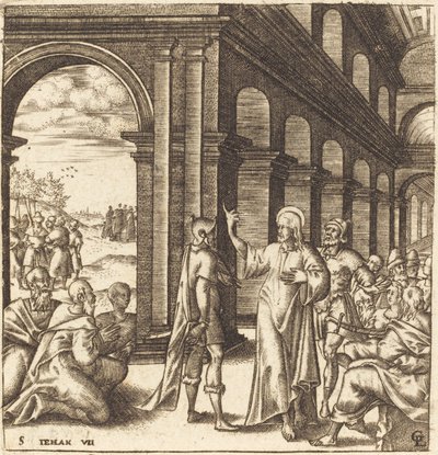 Çardak Bayramında İsa by Leonard Gaultier