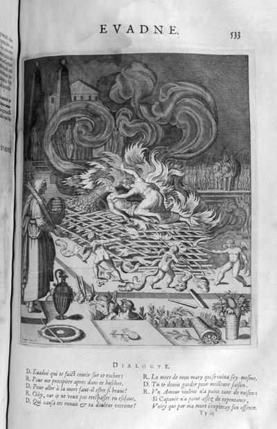Evadne, 1615 by Leonard Gaultier