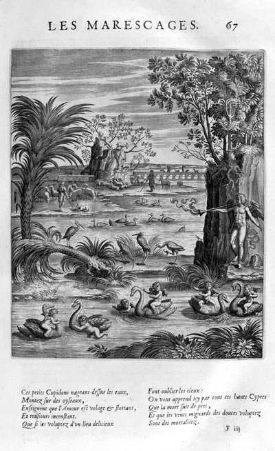 bataklık, 1615 by Leonard Gaultier