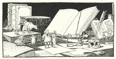Tekerlemeler (gravür) by Leonard Leslie Brooke