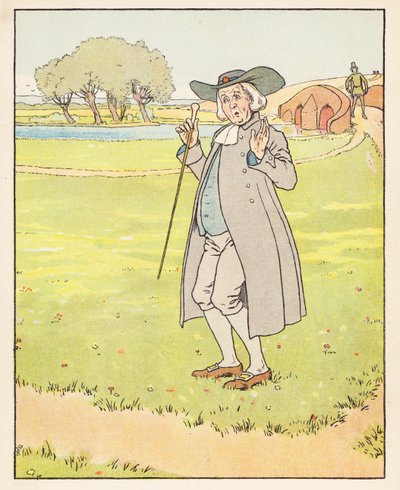 Altın Kaz (renkli taş baskı) by Leonard Leslie Brooke