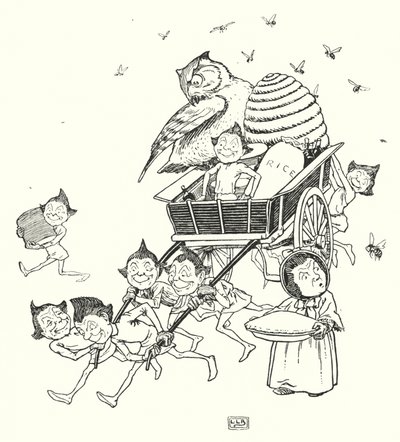 Jumblies (lito) by Leonard Leslie Brooke