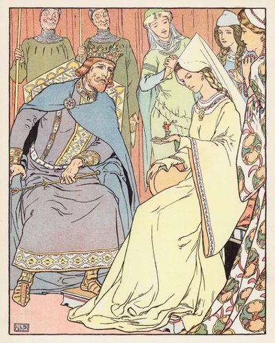 Tom Thumb (renkli taş baskı) by Leonard Leslie Brooke