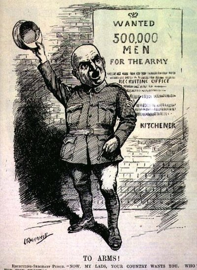 Silahlara! Askere Alma-Çavuş Yumruğu; "Şimdi oğullarım, ülkeniz sizi istiyor. Cephede kim var?" 