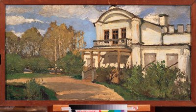 Beyaz Saray - Leonard Viktorovich Turzhansky'nin (Tourjansky) (1875-1945) tablosu, tuval üzerine yağlı boya by Leonard Viktorovich Turzhansky