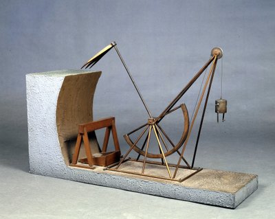 Leonardo da Vinci Ekskavatör (Leonardo da Vinci) - Leonardo da Vinci Bilim ve Teknikleri Müzesi, Milano'da by Leonardo da (after) Vinci