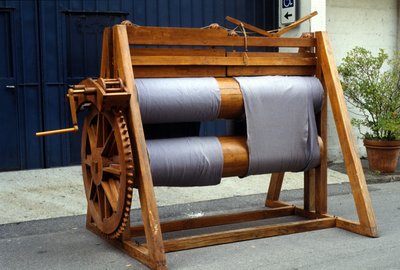 Yün tezgahı. Leonardo da Vinci
