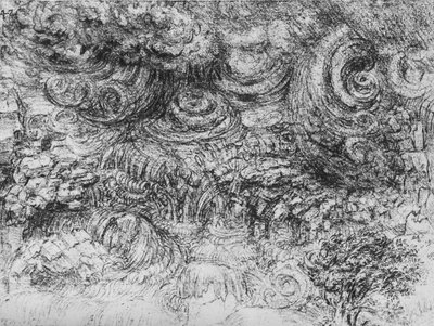 Bir Bulut Patlaması, c1480 1945 by Leonardo da Vinci