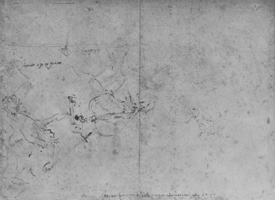 Kıskançlığa Saldıran Şöhret Alegorisi, c1480 1945 by Leonardo da Vinci