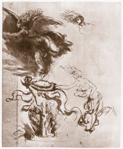Fortuna Alegorisi, c1483 by Leonardo da Vinci