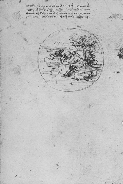 Gerçeği Simgeleyen Kertenkele Alegorisi, c1480 1945 by Leonardo da Vinci