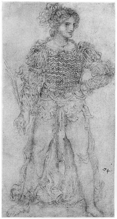 Kostüm Çalışması, 1954 by Leonardo da Vinci