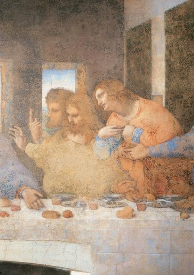 Rabbin Akşam Yemeği by Leonardo da Vinci