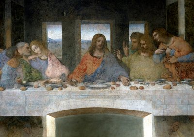 Solda Apoles Judas, Peter ve John, merkezde Mesih ve Apoles Thomas, James the Major ve Philip