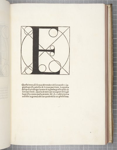 İlahi Oran, Luca Pacioli tarafından by Leonardo da Vinci