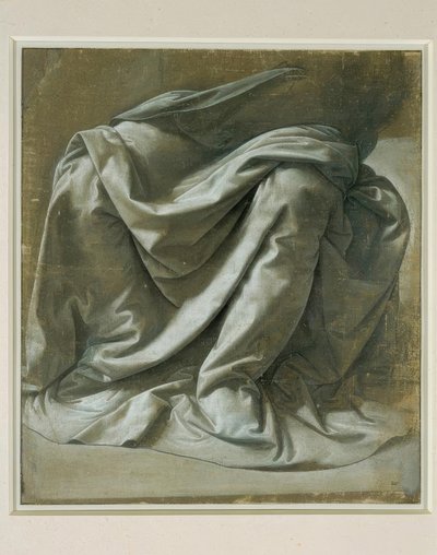 elbise çalışması by Leonardo da Vinci