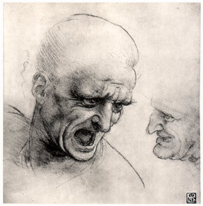 Savaşçıların Başkanları, 1503-1505 by Leonardo da Vinci