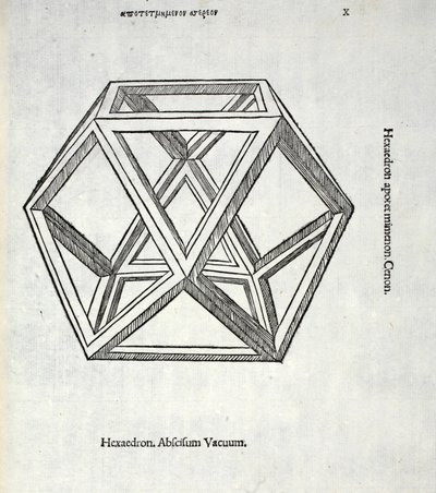 Hexaedron Abscissum Vacuum, Luca Pacioli