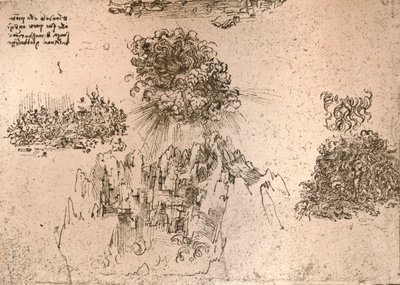 Doğal fenomenlerin temsili, c1472-c1519 1883 by Leonardo da Vinci