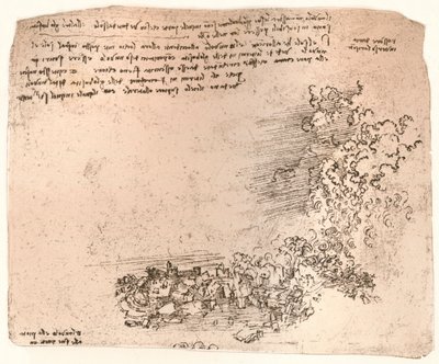 Doğal fenomenlerin temsili, c1472-c1519 1883 by Leonardo da Vinci