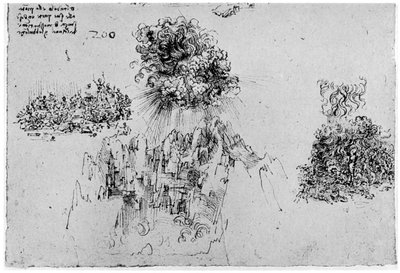 Son Yargının Taslağı, 15. yüzyılın sonları veya 16. yüzyılın başlarında 1954 by Leonardo da Vinci