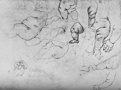 Bir Çocuğun Çalışmaları, c1490 1945 by Leonardo da Vinci