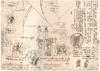 Amblem çalışmaları, c1472-c1519 1883 by Leonardo da Vinci