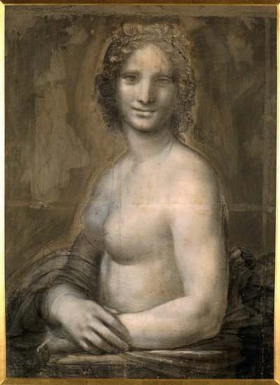 Çıplak kadın çalışması, muhtemelen Mona Lisa Büstü, Mona Lisa