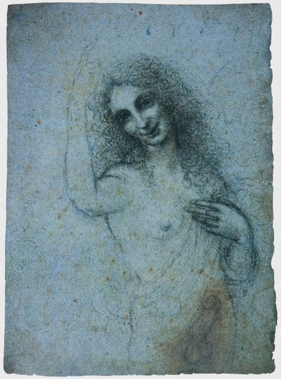 Etteki Melek, 1514 civarı by Leonardo da Vinci