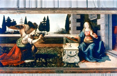 Müjde, 1472-1475 by Leonardo da Vinci