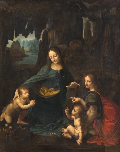 Kayaların Bakiresi by Leonardo da Vinci