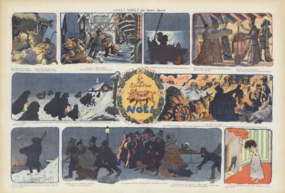 Noel! Noel! Le Rire için İllüstrasyon by Leonce Burret
