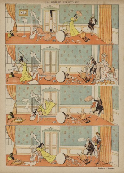 Le Rire için İllüstrasyon by Leonce Burret