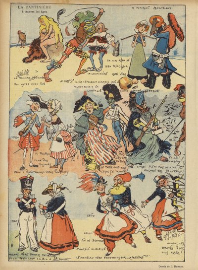 Le Rire için İllüstrasyon by Leonce Burret