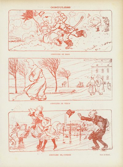 Le Rire için İllüstrasyon by Leonce Burret