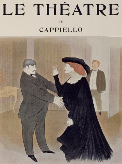 Aktörler Lucien Quitry ve Jane Harding, Paris