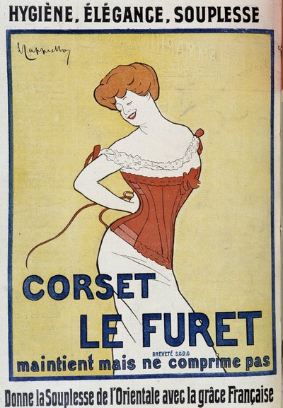 “Le Ferret korse” reklamı - Leonetto Cappiello (1875-1942), “Le Cri de Paris”te by Leonetto Cappiello